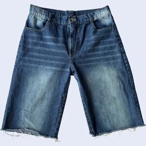 Rainbow A Denim Trends XXL/32 Casual Bermuda Shorts Medium Blue Relaxed